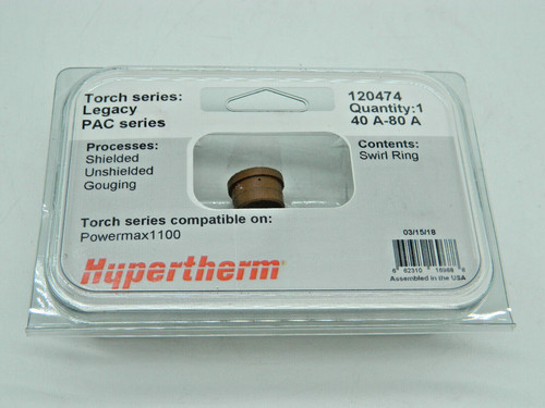 Hypertherm 120474 swirl ring - 120474,