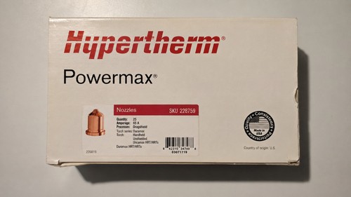 Hypertherm powermax 65a - hypertherm,